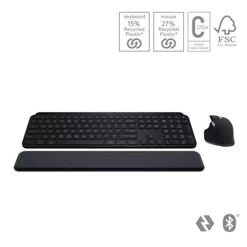 LOGITECH MX Keys S Combo - grafiet - QWERTY US/International