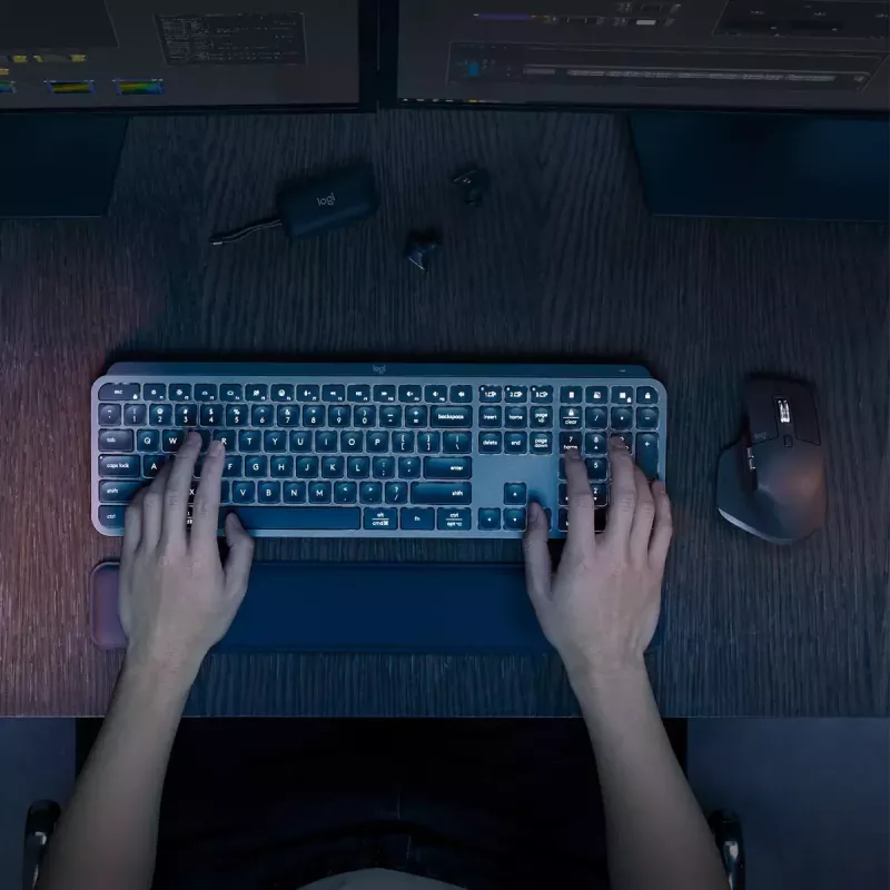 LOGITECH MX Keys S Combo - grafiet - QWERTY US/International
