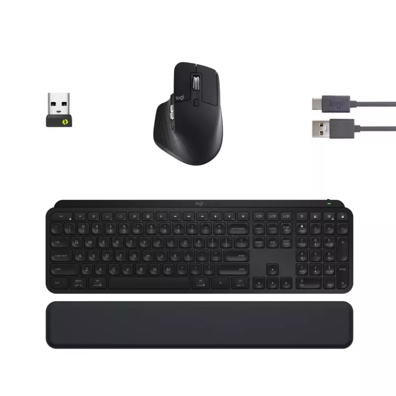 LOGITECH MX Keys S Combo - grafiet - QWERTY US/International