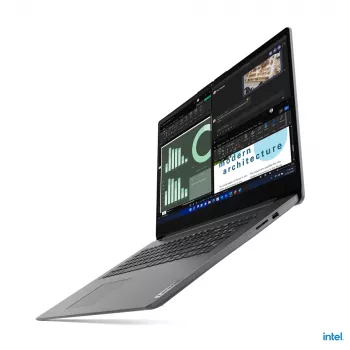 Lenovo V17 G4 IRU Intel® U U300 laptop 43,9 cm (17,3 inch) Full HD 8 GB DDR4-SDRAM 512 GB SSD Wi-Fi 6 (802.11ax) Windows 11 Home Duits grijs