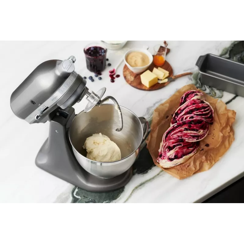 Keukenmachine KITCHENAID Artisan 300 W 4,8 L roestvrijstalen kom zilver