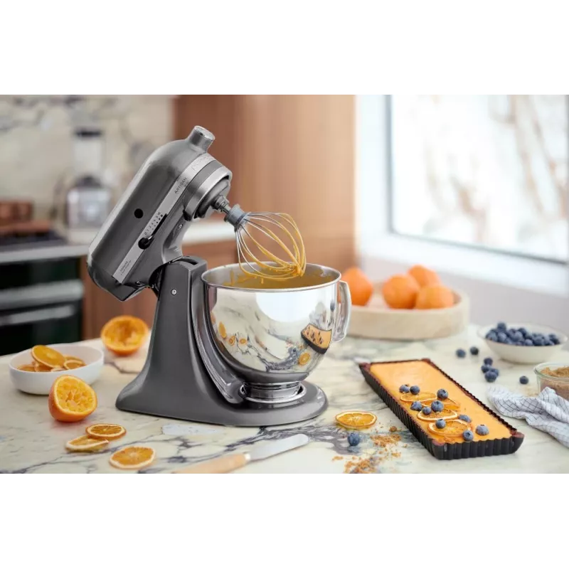 Keukenmachine KITCHENAID Artisan 300 W 4,8 L roestvrijstalen kom zilver