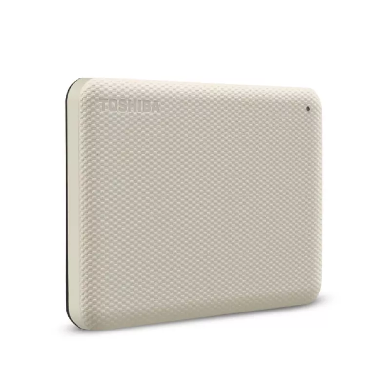 Toshiba externe harde schijf – Canvio Advanced – 2 TB – USB 3.2 Gen 1 – 2,5 inch lichtbeige