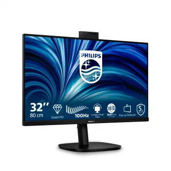 Philips 3000 serie 32B2U3601H/00 Computerscherm 80 cm (31,5 inch) 2560 x 1440 Pixel Quad HD LCD Zwart