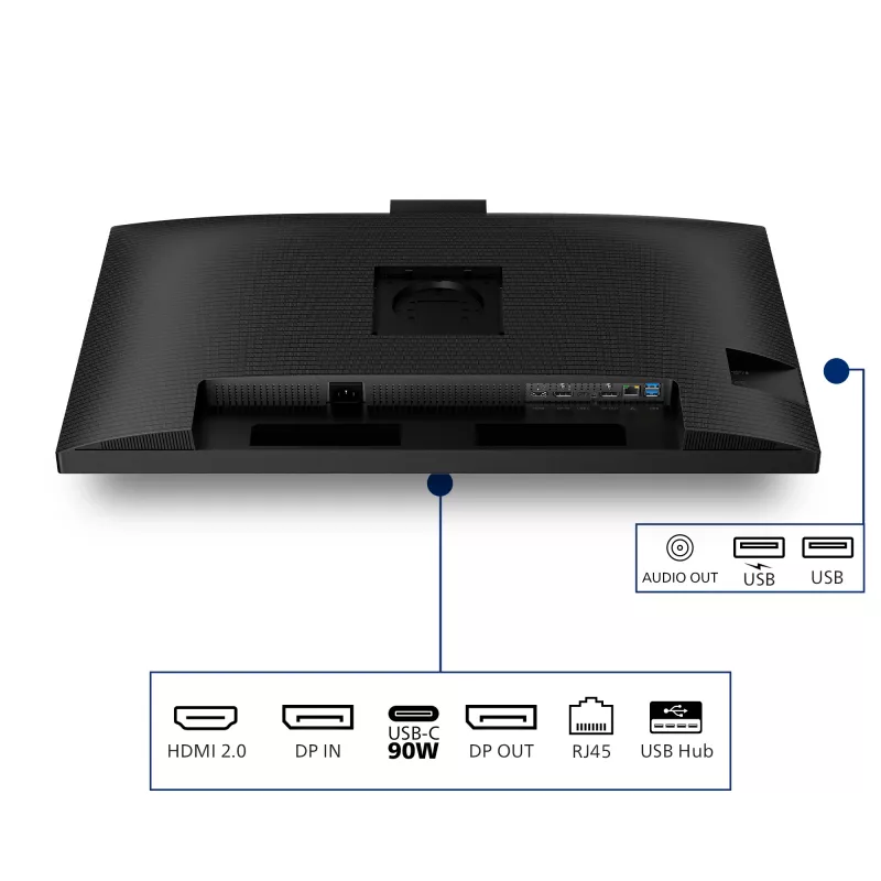 Philips 3000 serie 32B2U3601H/00 Computerscherm 80 cm (31,5 inch) 2560 x 1440 Pixel Quad HD LCD Zwart