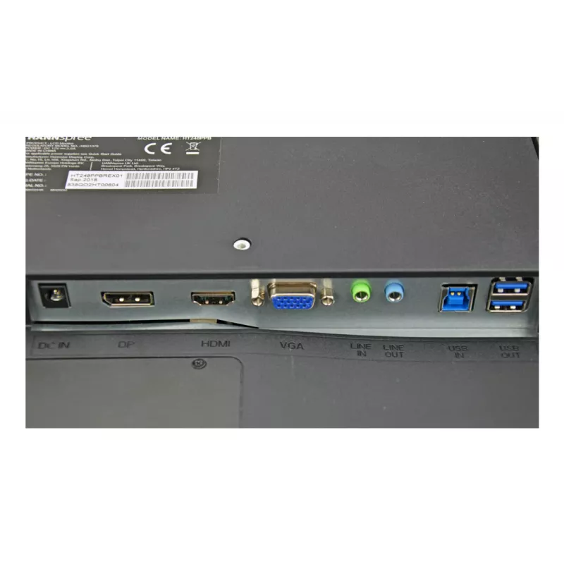 Hannspree HT 248 PPB Computerscherm 60,5 cm (23,8 inch) 1920 x 1080 Pixel Full HD LCD Touchscreen Tafel Zwart