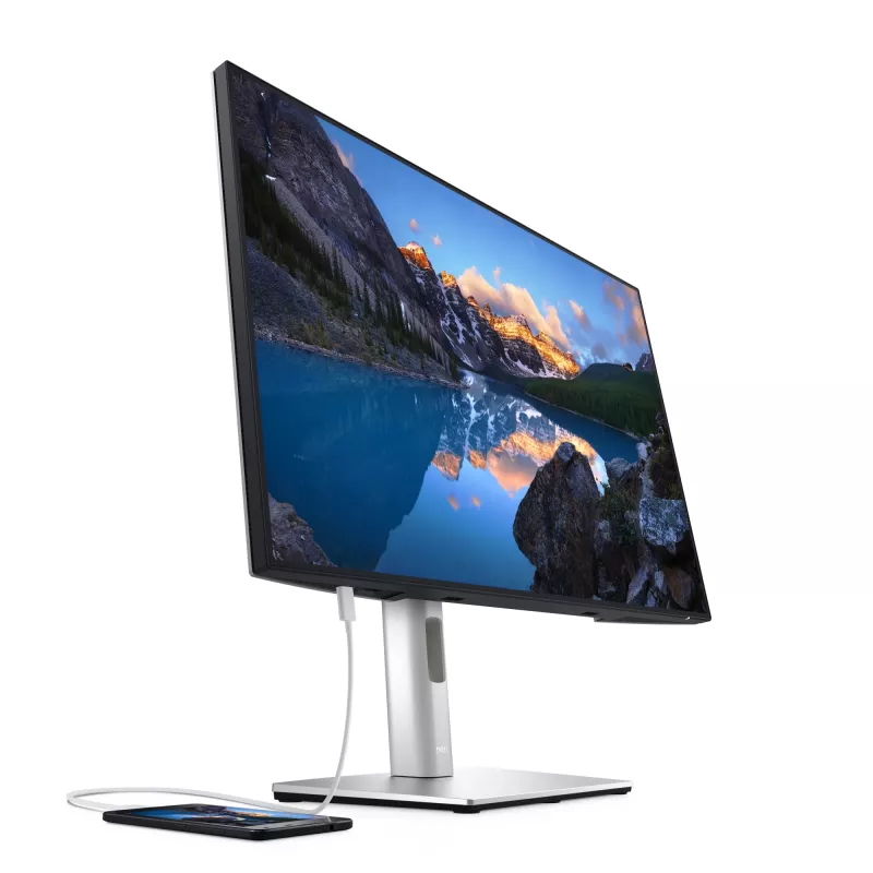 DELL UltraSharp U2421E Computerscherm 61,2 cm (24,1 inch) 1920 x 1200 Pixel WUXGA LCD Zilver