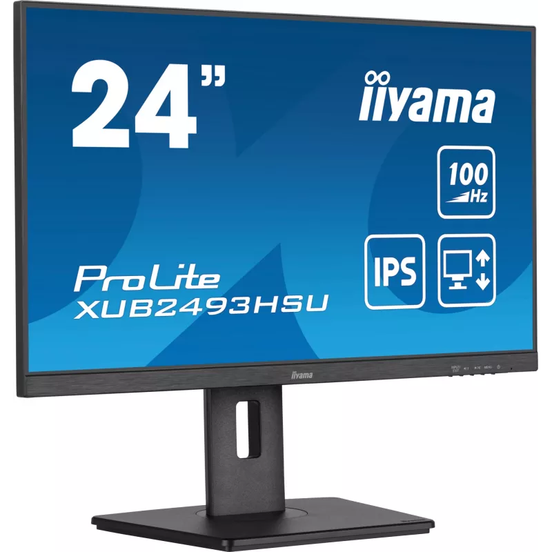 iiyama ProLite XUB2493HSU-B6 Computerscherm 60,5 cm (23,8 inch) 1920 x 1080 Pixel Full HD LED Zwart