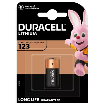 Duracell 123106 Huishoudbatterij Wegwerpbatterij CR123A Lithium