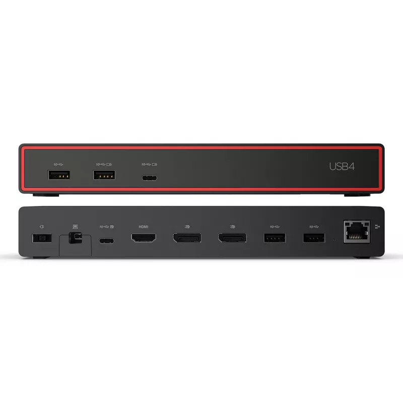 Lenovo ThinkPad USB4 Dock 5000 Bedraad Thunderbolt 4 Zwart
