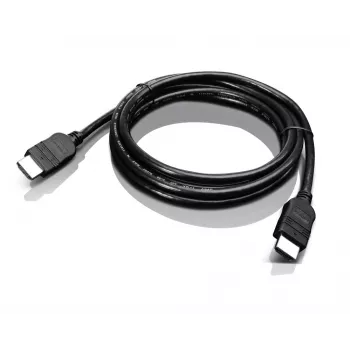 Lenovo 2,0 m HDMI HDMI-kabel 2 m HDMI type A (Standaard) Zwart