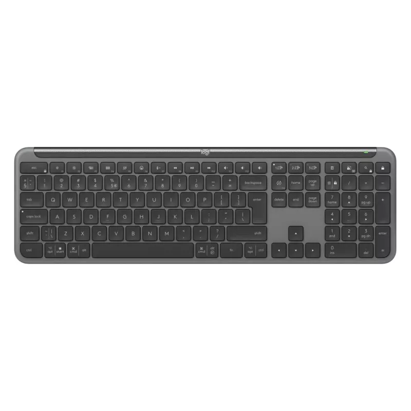 LOGITECH Signature slank Combo Mk950 - draadloos toetsenbord/muis - Graphite - Qwerty US/Int'l