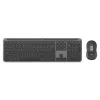 LOGITECH Signature slank Combo Mk950 - draadloos toetsenbord/muis - Graphite - Qwerty US/Int'l