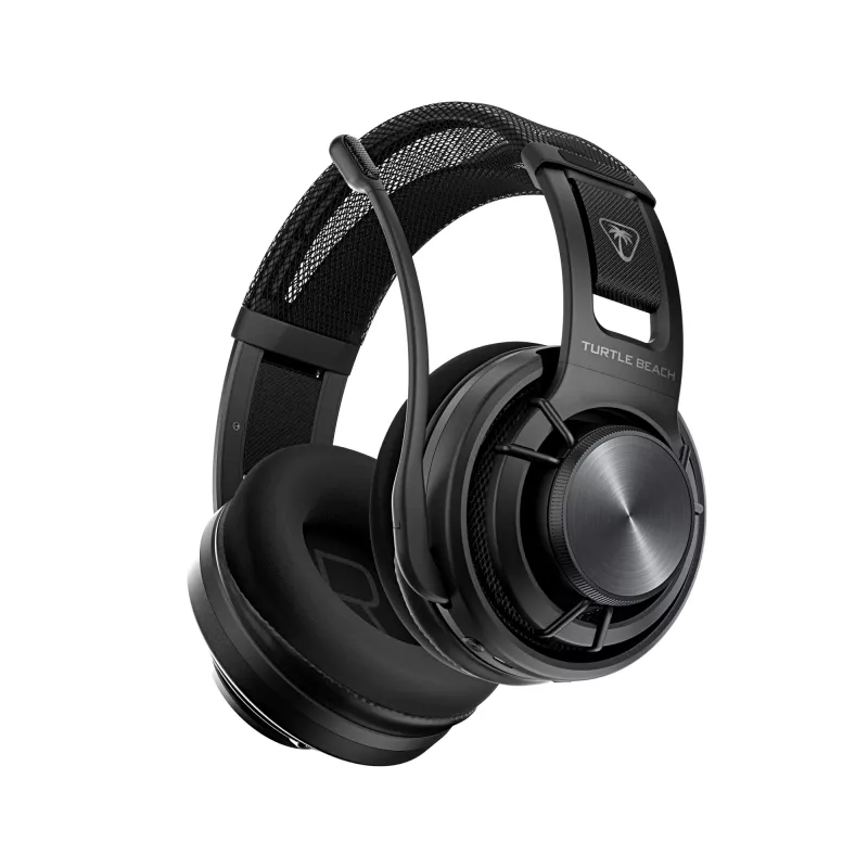 Turtle Beach Atlas Air draadloze open-back pc-gaming-headset met 24-bit high-fidelity-audio, broadcast-microfoon, zwevende oorschelp, memory foam-kussens en Bluetooth voor pc