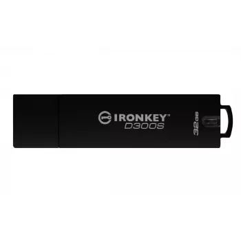 Kingston Technology IronKey 32 GB D300S AES-256-XTS-versleutelde USB-stick