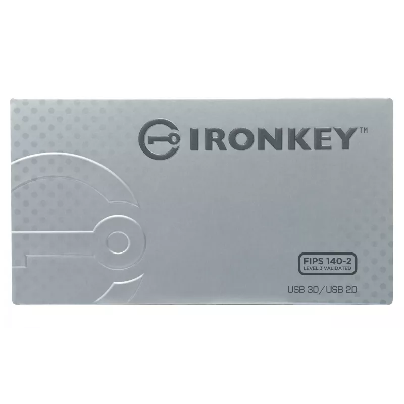 Kingston IronKey D500S 32 GB USB-stick, FIPS 140-3 Level 3, AES-256