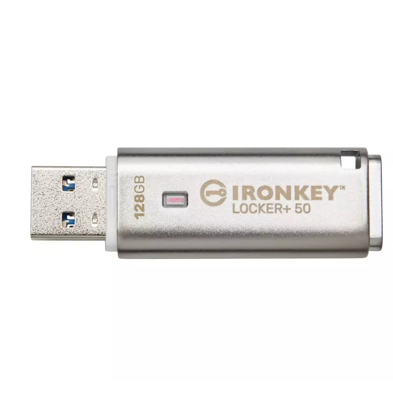 Kingston Technology IronKey 128GB IKLP50 AES USB met 256-bits versleuteling