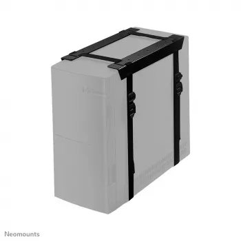 Neomounts CPU-D025BLACK CPU-houder - max 20 kg - universeel, op bureau te monteren CPU-houder, 20 kg, zwart, staal, Taiwan, 700 mm