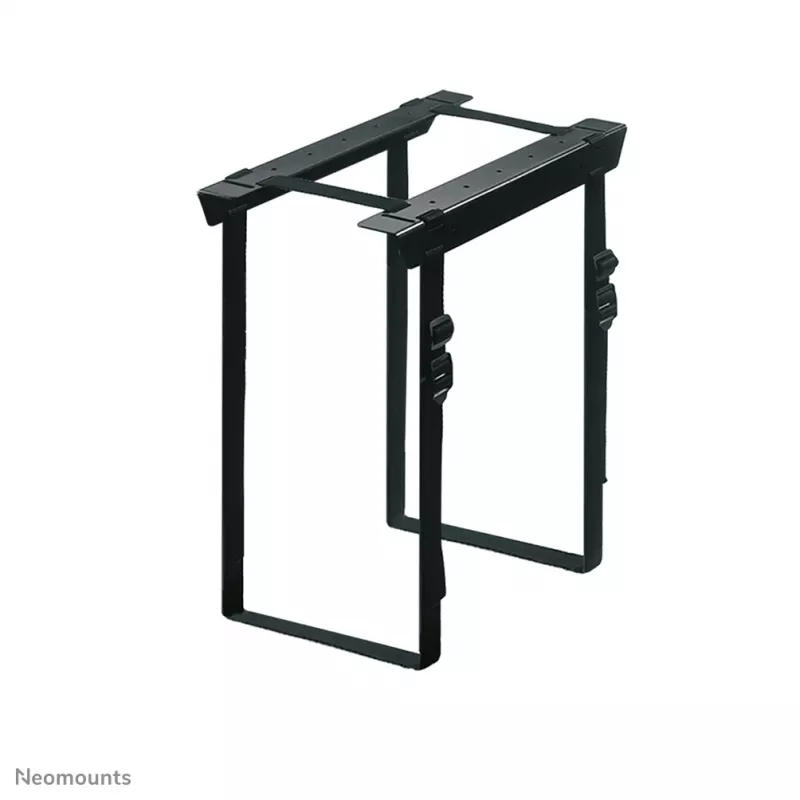 Neomounts CPU-D025BLACK CPU-houder - max 20 kg - universeel, op bureau te monteren CPU-houder, 20 kg, zwart, staal, Taiwan, 700 mm