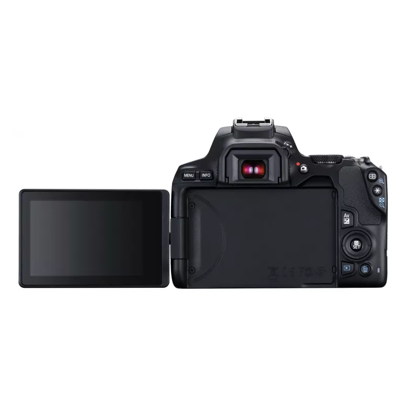 Canon EOS 250D+EF-S 18-55mm spiegelreflexcamera-kit 24,1 MP CMOS 6000 x 4000 pixel zwart