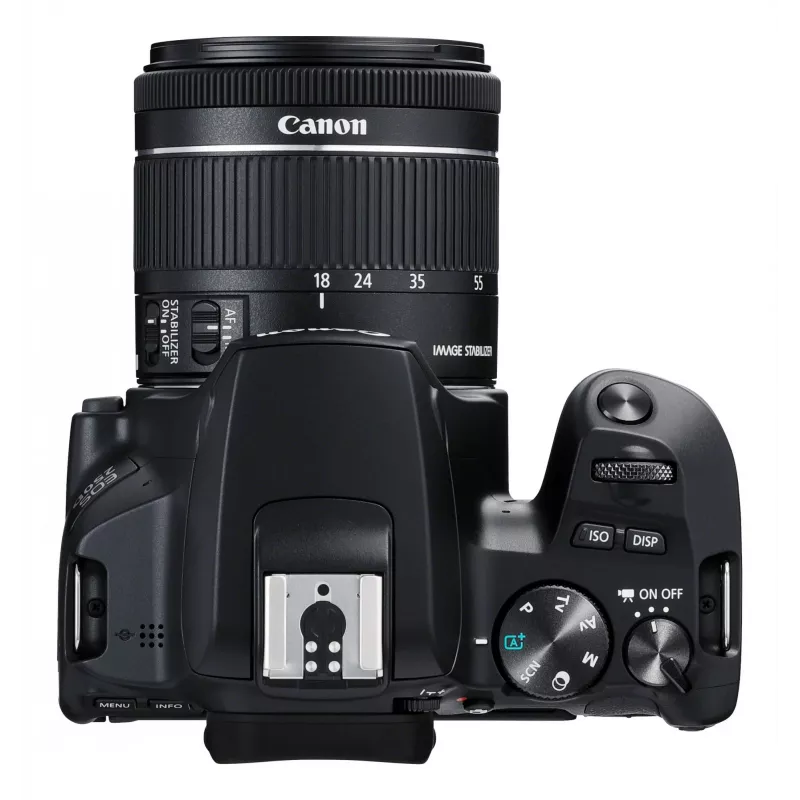 Canon EOS 250D+EF-S 18-55mm spiegelreflexcamera-kit 24,1 MP CMOS 6000 x 4000 pixel zwart