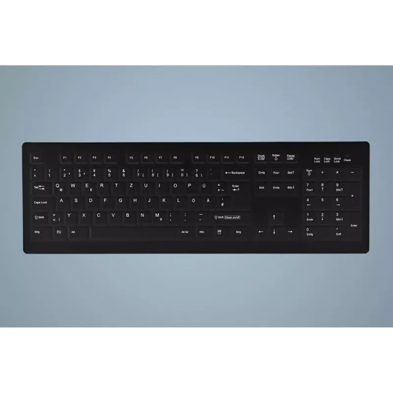 Contour Design Active Key AK-C8100 toetsenbord medisch RF draadloos QWERTZ Duits zwart