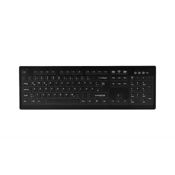 Contour Design Active Key AK-C8100 toetsenbord medisch RF draadloos QWERTZ Duits zwart