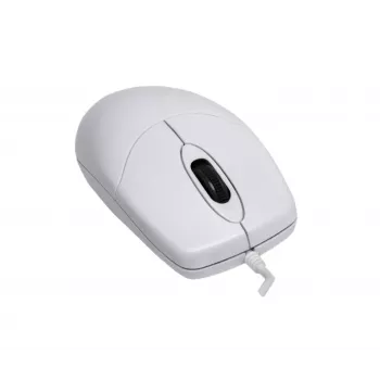 Contour Design Active Key Contour wasbare muis IP68 scrollwiel bedraad wit PMJ1