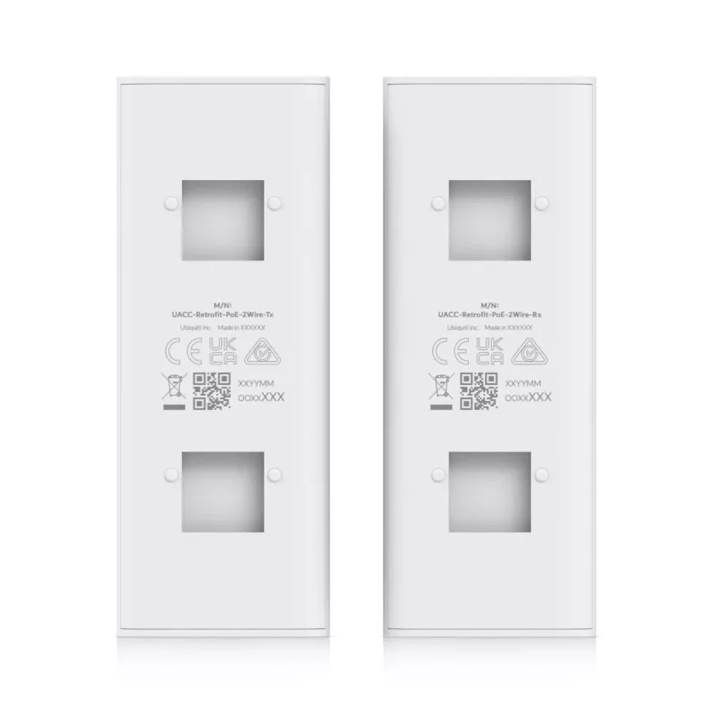 Netwerk-transmitter & -receiver Ubiquiti UACC-Retrofit-PoE-2Wire 750 m 85 Mbit/s