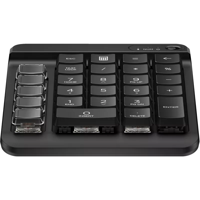HP 435 programmeerbaar draadloos toetsenbord, Bluetooth, zwart