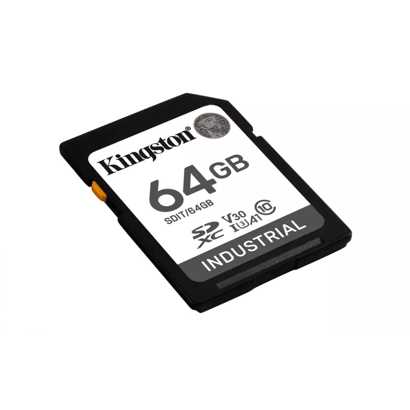 Kingston Technology 64 GB SDXC industrie-flashgeheugen UHS-I pSLC