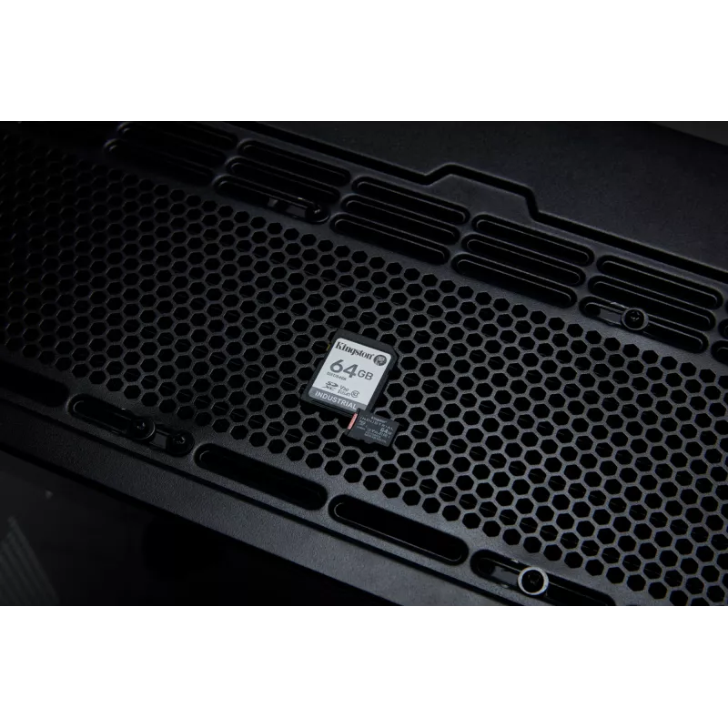 Kingston Technology 64 GB SDXC industrie-flashgeheugen UHS-I pSLC