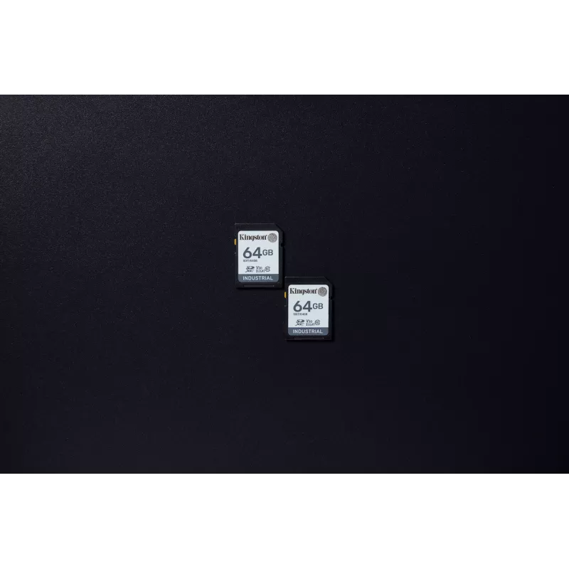 Kingston Technology 64 GB SDXC industrie-flashgeheugen UHS-I pSLC