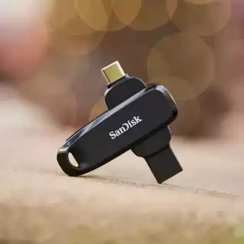 WESTERN DIGITAL SanDisk Phone Drive voor Android – 256 GB USB-stick – USB-C/A 3.2 Gen 1 – zwart