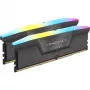 DIMM 64 GB DDR5-6000 (2x 32 GB) dualkit, werkgeheugen grijs, CMH64GX5M2B6000Z30, Vengeance RGB, INTEL XMP, AMD EXPO