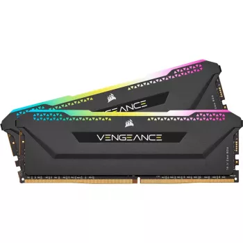 CORSAIR geheugen 32GB DDR4 3200MHz C16 (2x16GB) Vengeance RGB Pro zwart