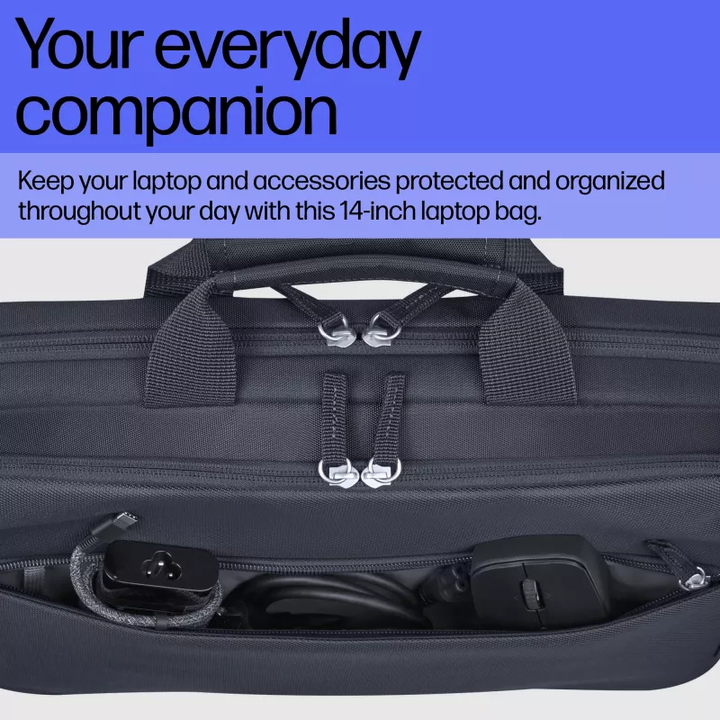 HP Everyday 14 inch laptoptas, aktetas, 35,8 cm (14,1 inch), schouderriem, 440 g