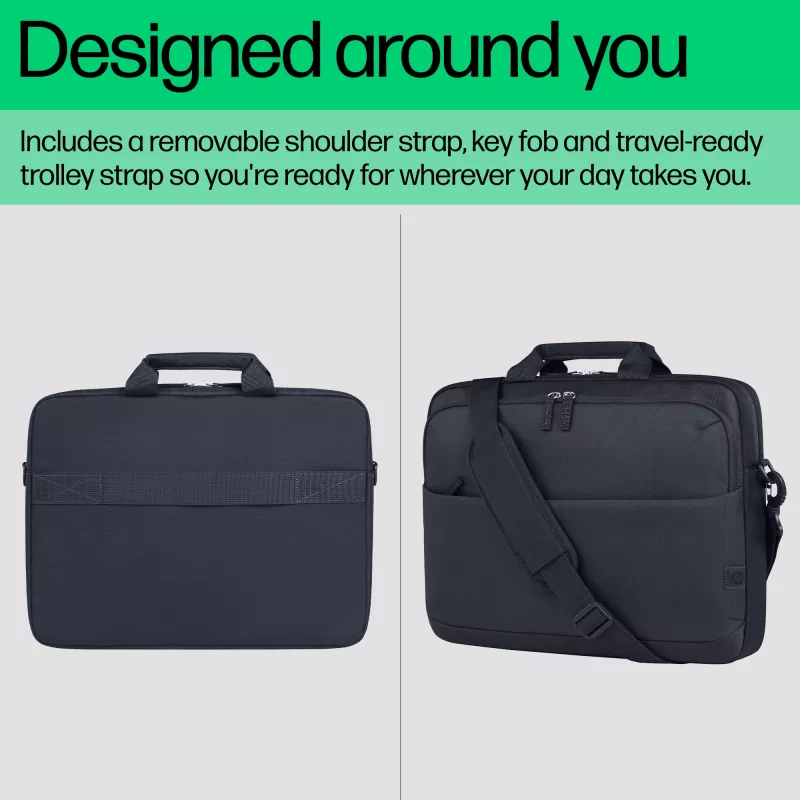 HP Everyday 14 inch laptoptas, aktetas, 35,8 cm (14,1 inch), schouderriem, 440 g