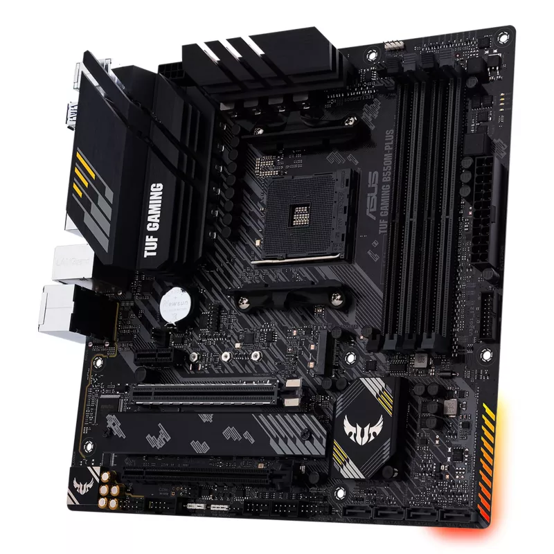 ASUS TUF GAMING B550M PLUS AMD B550 socket AM4 micro ATX