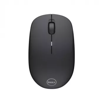 DELL zwart draadloze muis WM126, voor beide handen, optisch, RF draadloos, 1000 DPI, zwart