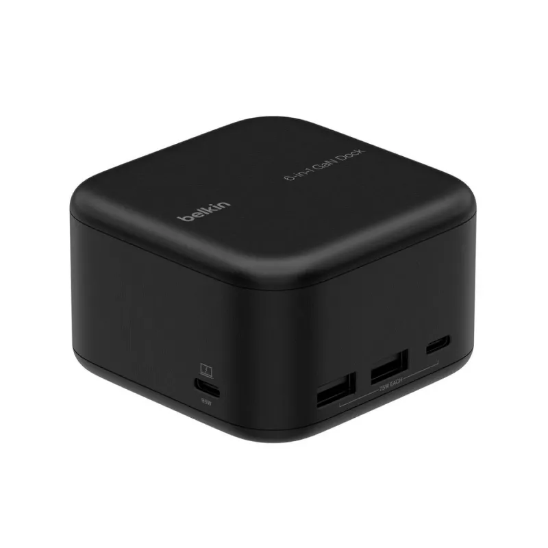 BELKIN USB-C 6-in-1 Core GaN-dock zwart