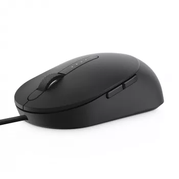 DELL Pro bedrade muis - MS3220 - zwart, dubbelhandig, laser, USB Type-A, 3200 DPI, 2 ms, zwart