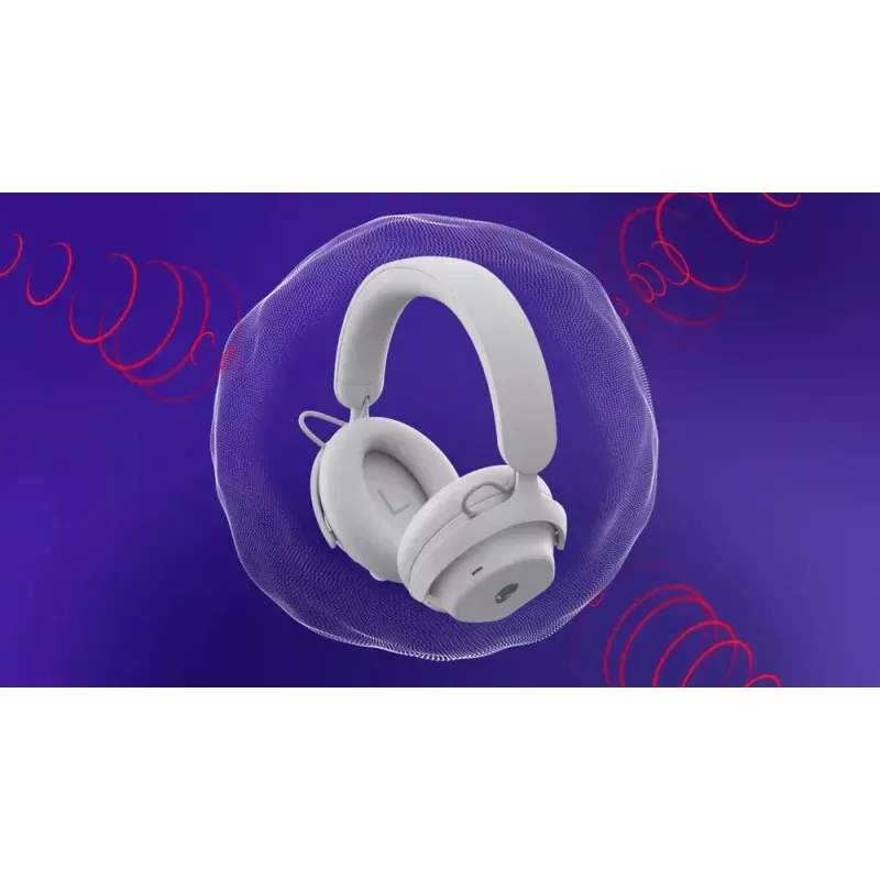 Alienware PRO-HS-G-DEAM headset bedraad & draadloos hoofdband gaming USB Type-C Bluetooth zwart, wit