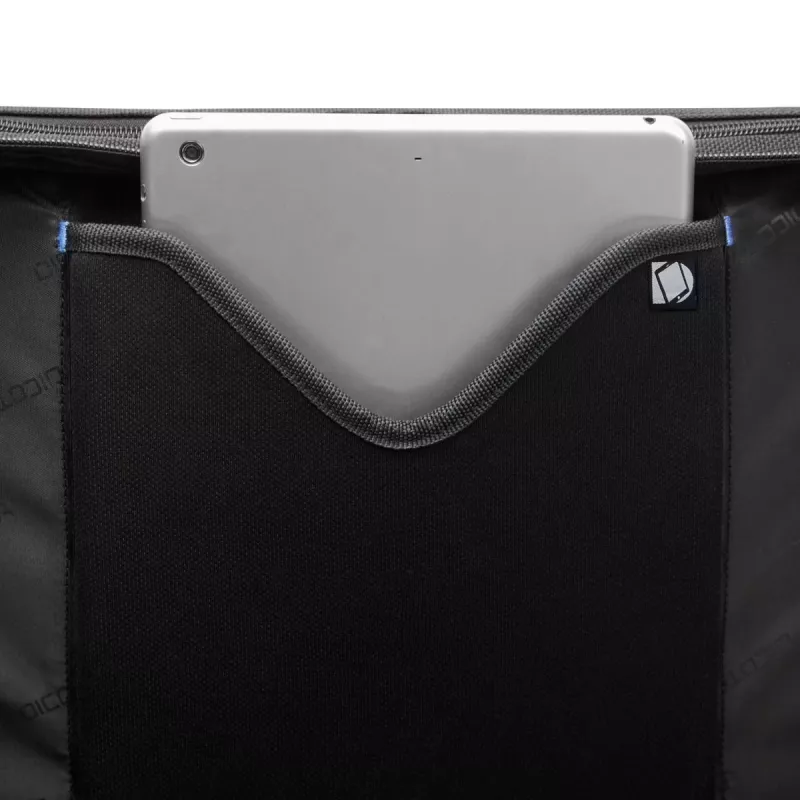 DICOTA Eco Top Traveler Pro - 15-17.3in notebooktas - zwart / 1680d Rpet polyester