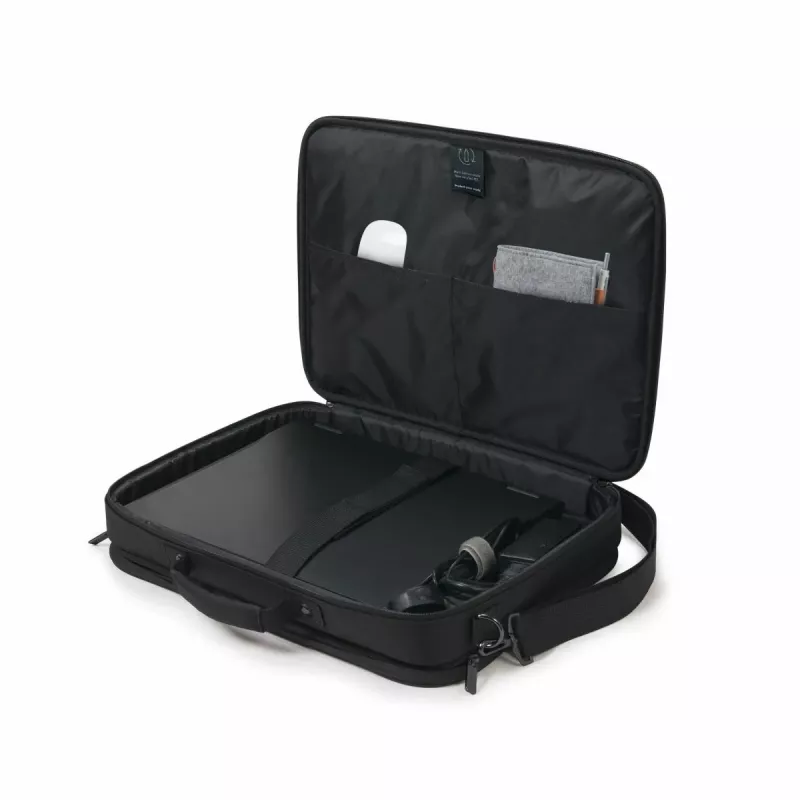 DICOTA Eco Multi Plus Base - 15-17.3in notebooktas - zwart / 300d Rpet polyester