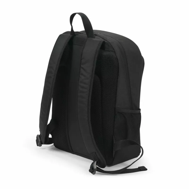 DICOTA Eco Backpack Base – 15-17,3in notebookrugzak – zwart / 300d Rpet polyester
