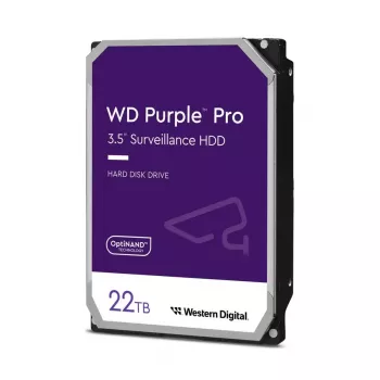 WESTERN DIGITAL harde schijf - Wd Purple Pro WD221PURP - 22 TB - SATA 6 Gbit/s - 3,5 inch - 7200 tpm - 512 MB cache