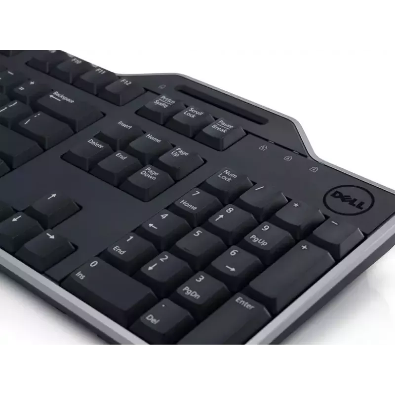 Toetsenbord DELL KB813 universeel USB QWERTZ Duits zwart