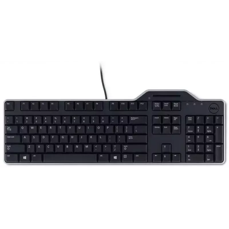 Toetsenbord DELL KB813 universeel USB QWERTZ Duits zwart