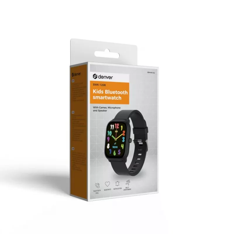 DENVER ELECTRONICS smartwatch SWK-120 zwart